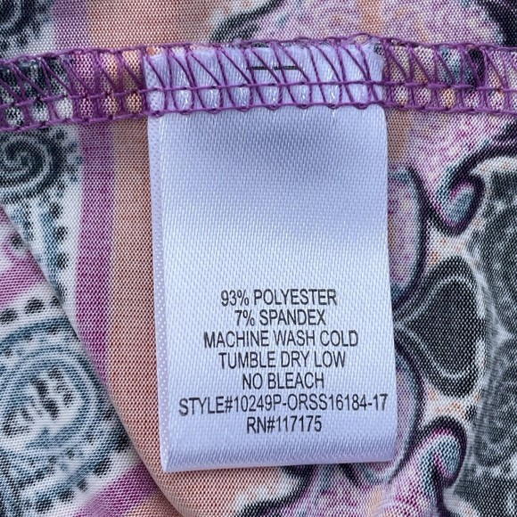 Haani Sleeveless Multi Pattern Stretchy Mini Dress Size PXL - Picture 6 of 10